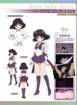 wallpapers Sailor Saturn Crystal sailor moon wiki fandom