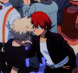 photo Bakugou And Kirishima Cuddling kiribaku shipping wiki fandom