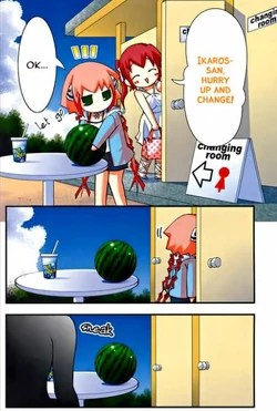 So what would eat a sea turtle? Watermelon Character Sora No Otoshimono Wiki Fandom