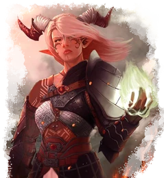 wallpapers Belial Fierna Tiefling belial and fierna tolas wiki fandom