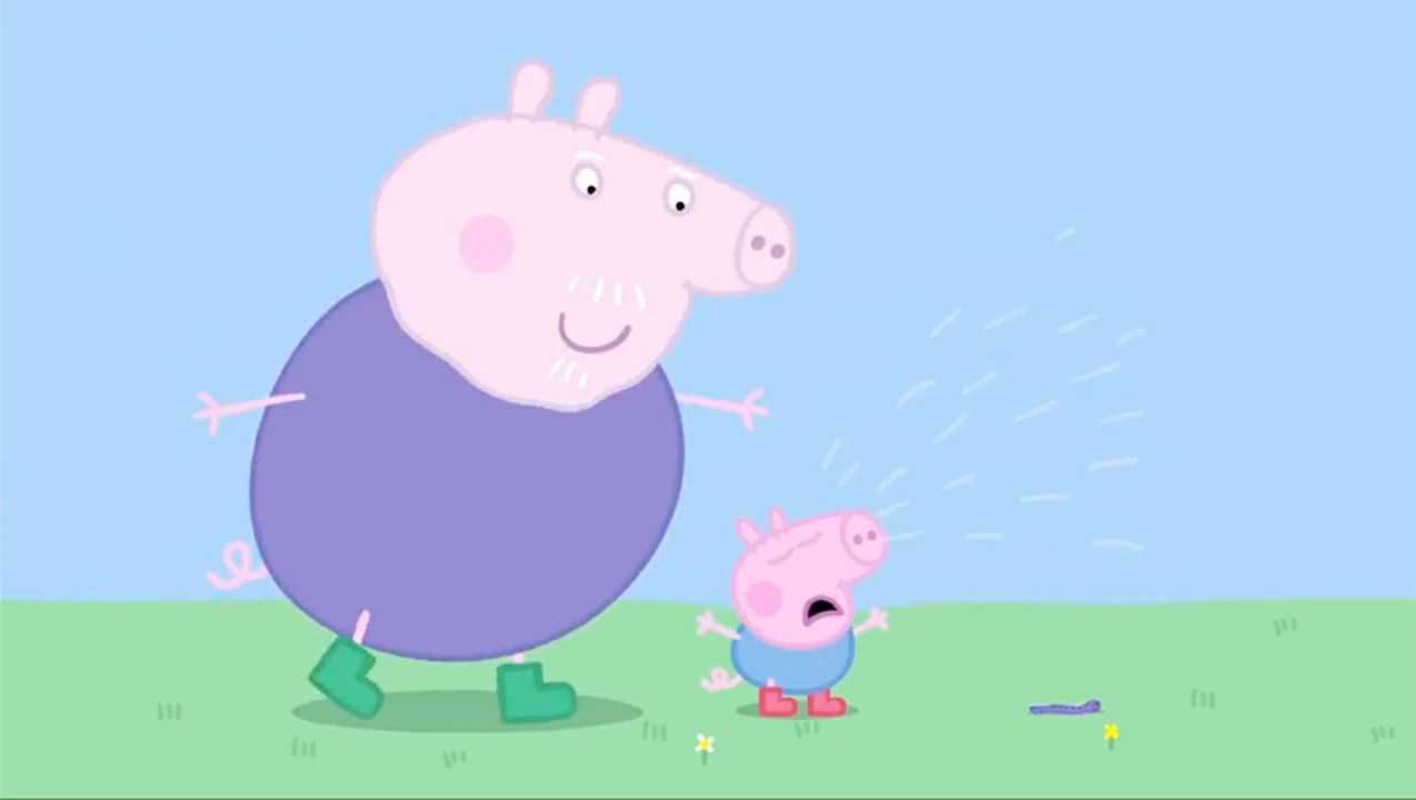 pic Peppa Pig Frog Png frogs and worms and butterflies