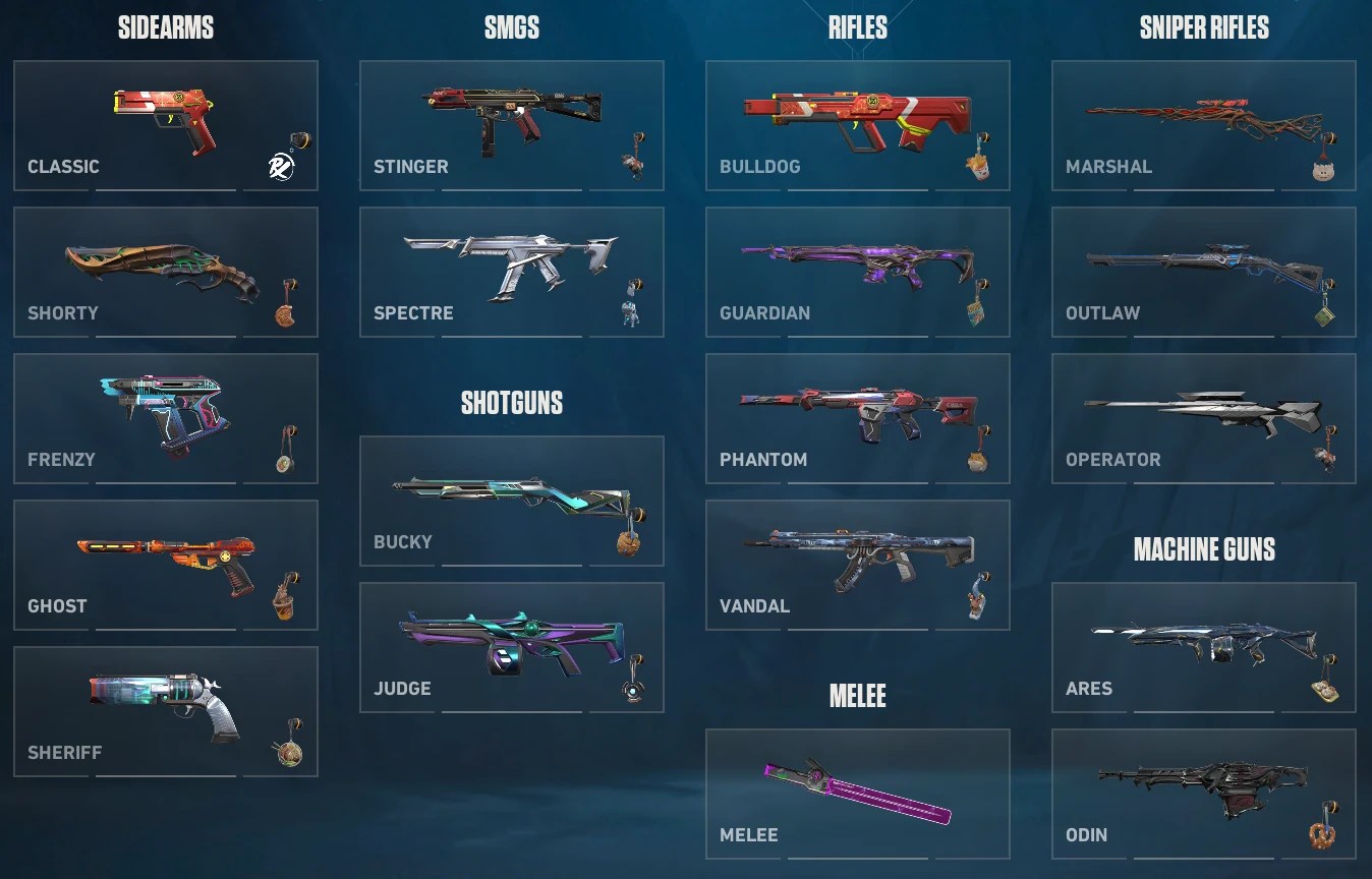 photo New Valorant Skins Origin Knife weapon skins valorant wiki fandom