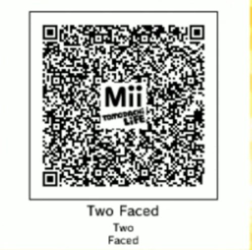 pix Vinesauce Vinny Mii Qr Code two faced vineland island wikia fandom