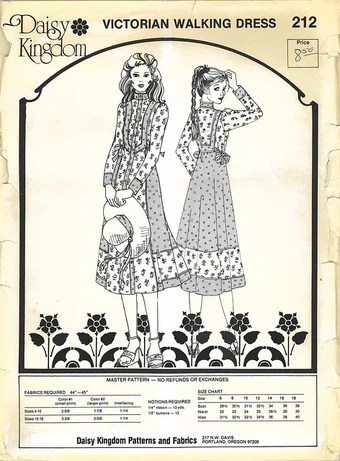 Daisy Kingdom 212 | Vintage Sewing Patterns | Fandom