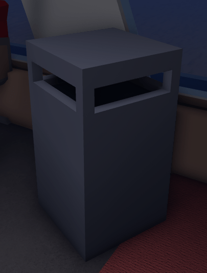 Trash Can Bin Desert Bus Roblox Bin 