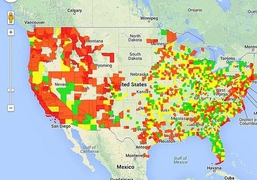 Geographic Heat Map The Comm Spot Geo Heatmap 
