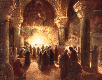 Divine Liturgy, unknown artist.
