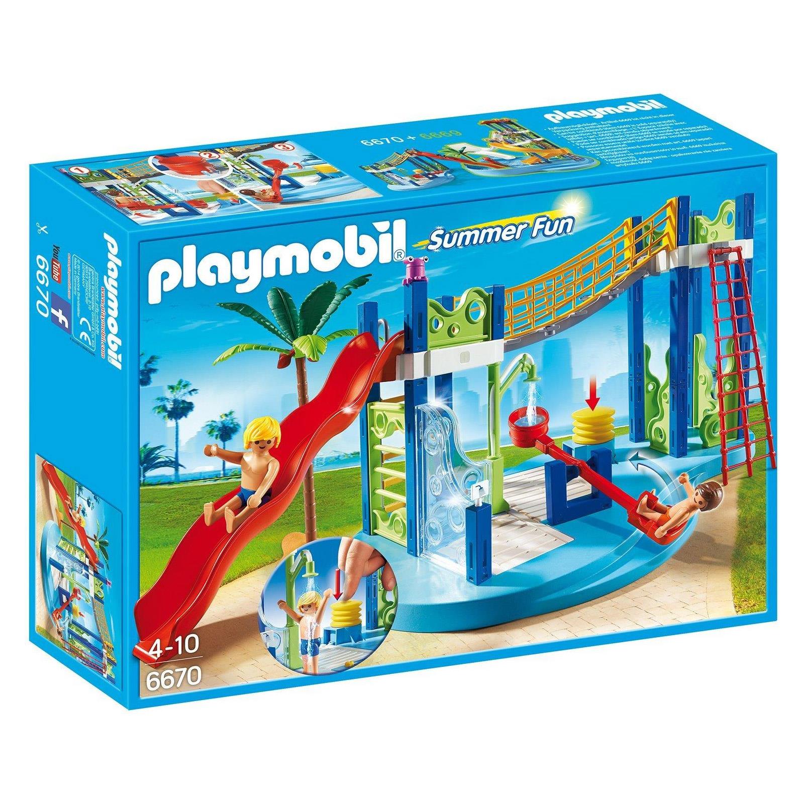 Playmobil fun park ist 5 autominuten entfehrnt. Playmobil Seria Summer Fun Aqua Park - zabawkowicz.pl