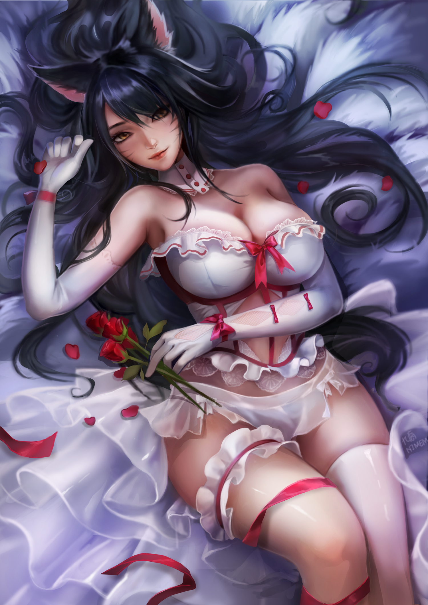 Ahri (League of Legends) by 九 裔-NINEM #2448529 