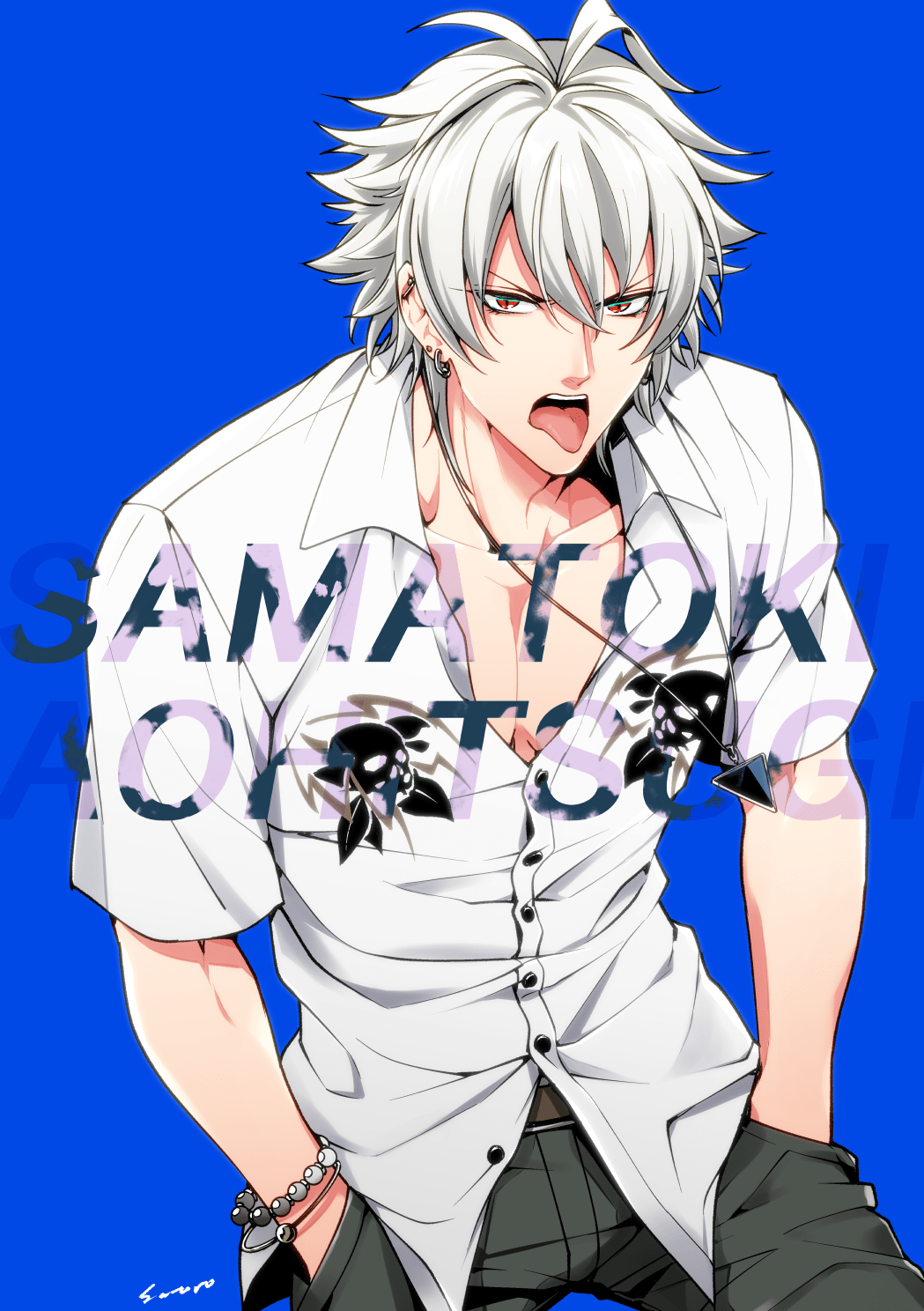 pixiv id 2598107 zerochan anime image board on samatoki aohitsugi wallpapers