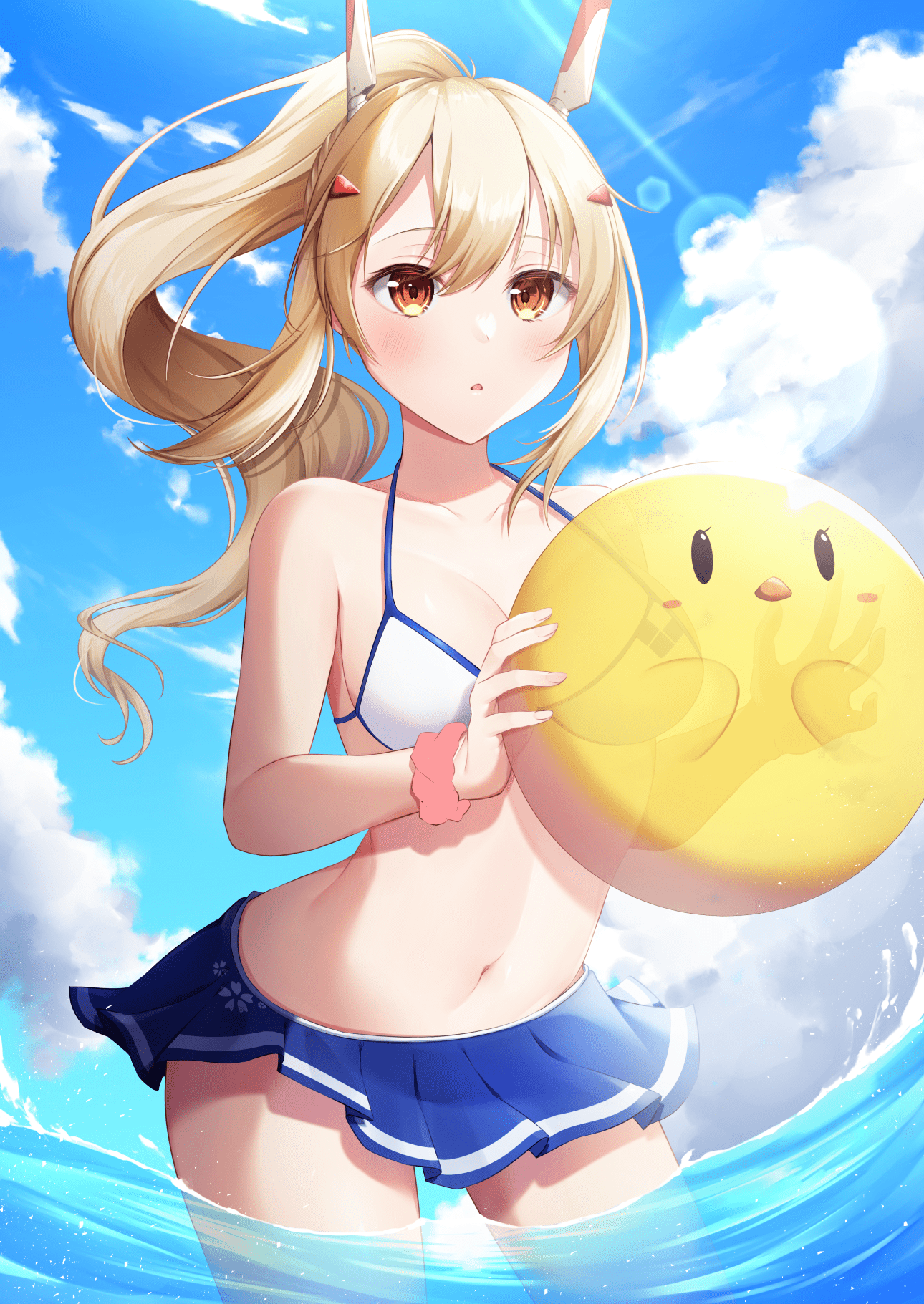 綾波 or ayanami kai) is the one of the main protagonist of azur lane the animation, an destroyer of sakura empire. Ayanami Azur Lane Image 3520448 Zerochan Anime Image Board