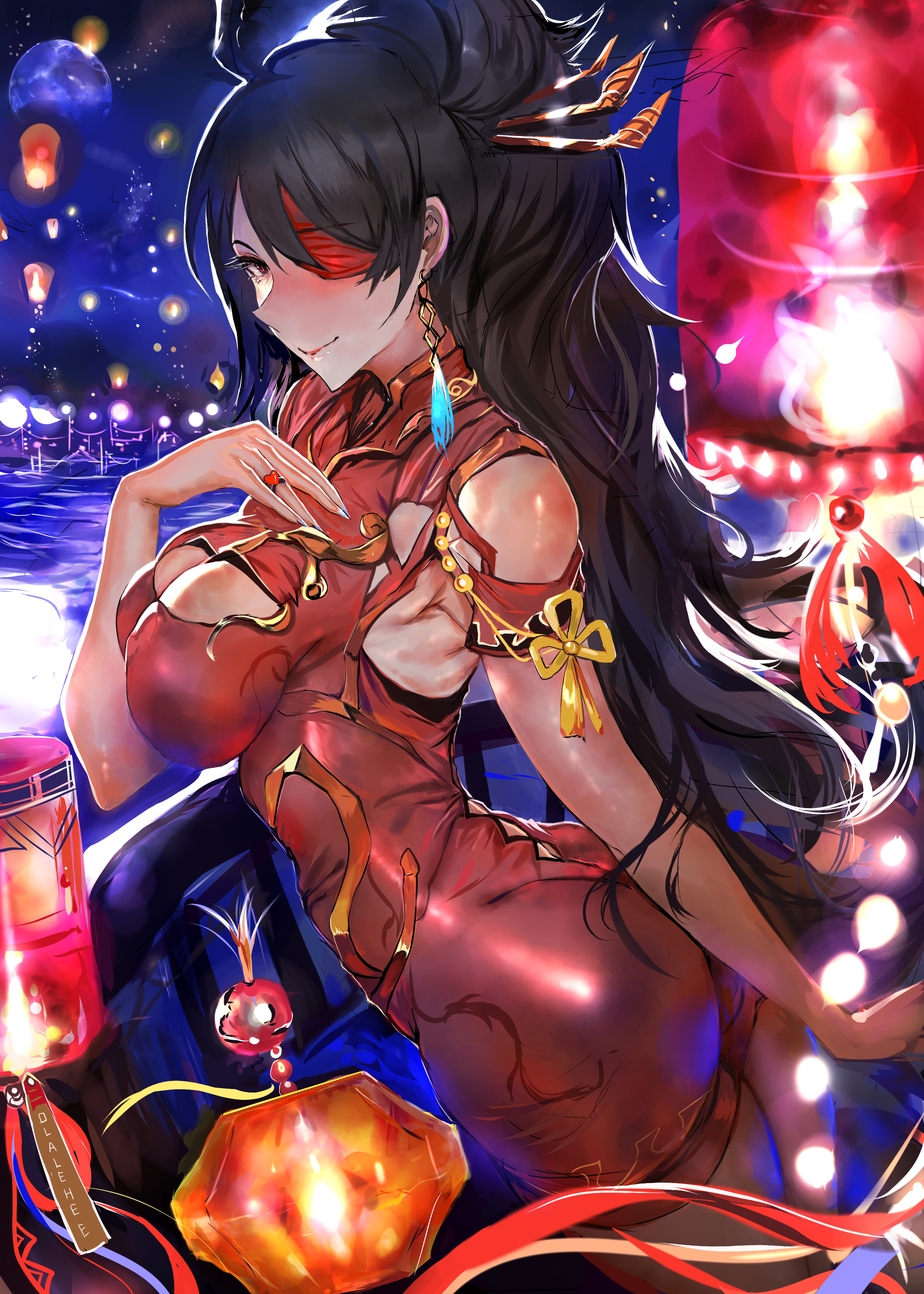 Fanart hutao in idol outfit (genshin impact) phamhaphuong23399. Beidou Genshin Impact Image 3231419 Zerochan Anime Image Board