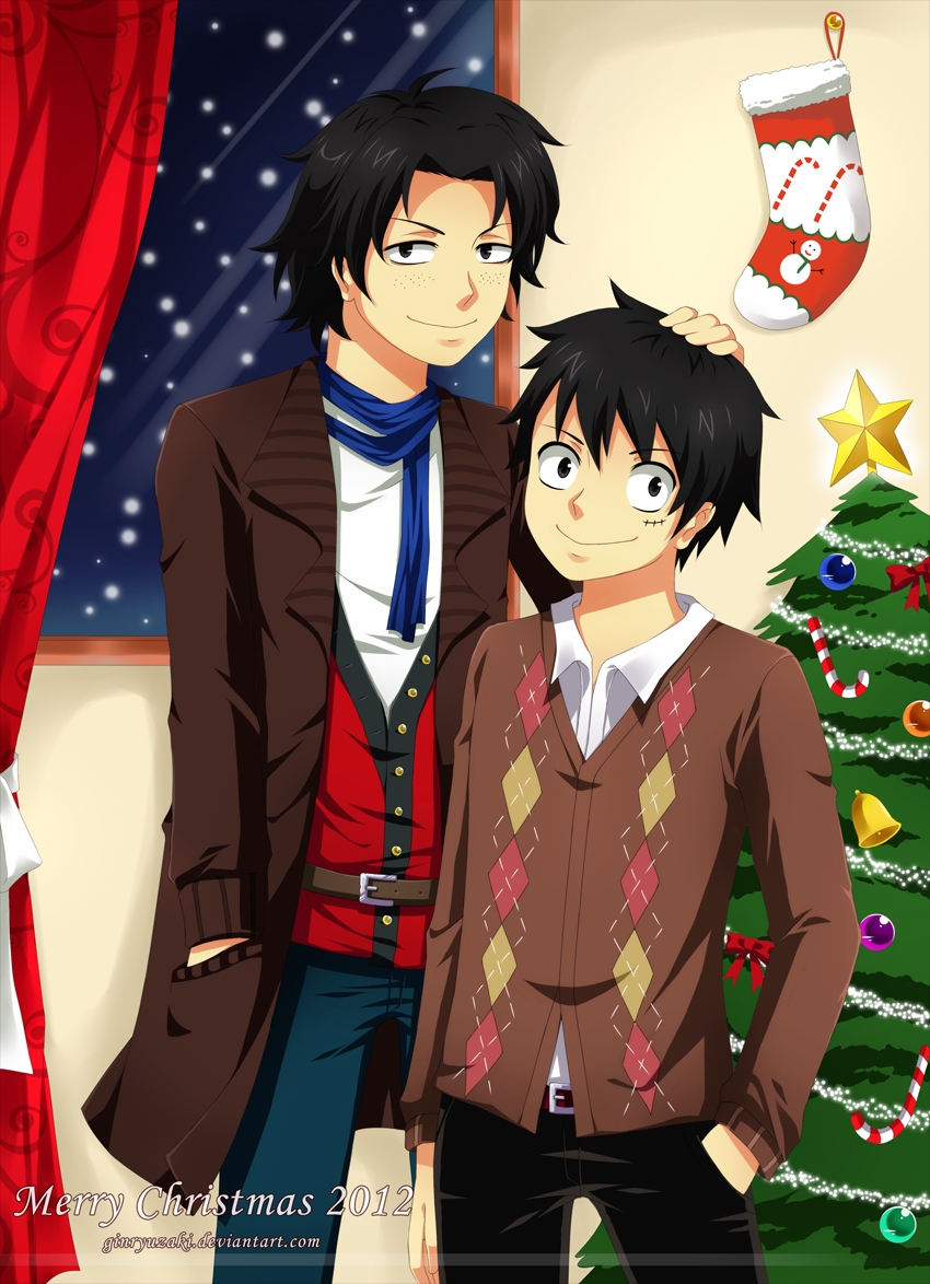 One piece christmas ornament, one piece jp, game, video game, christmas. D Brothers One Piece Image 1383277 Zerochan Anime Image Board