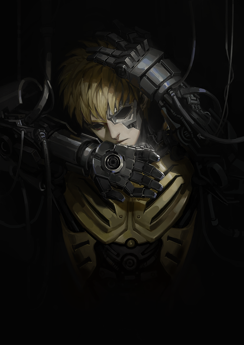 Scarica Gratis immagini Genos One Punch Man Mobile Wallpaper Zerochan Anime Image Board aggiornato da parte di