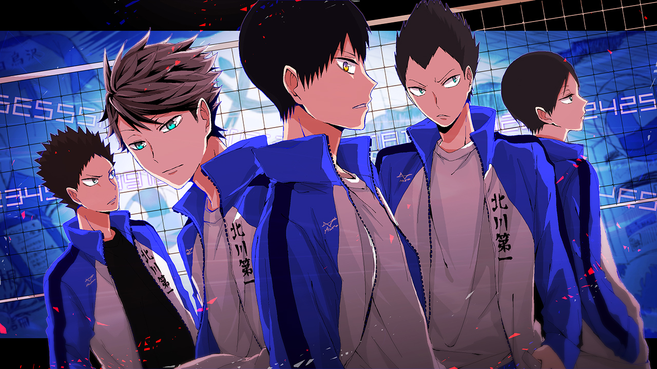 He plays as a starting middle . Haikyuu!! Wallpaper #1914274 - Zerochan Anime Image Board