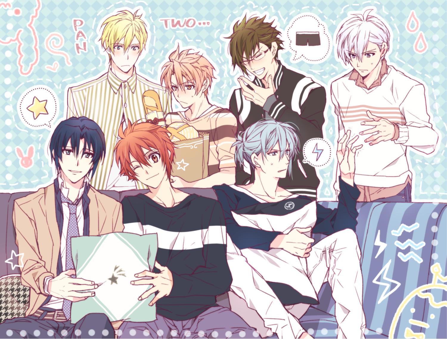 This sweet has a rice flour base which gives it a moist texture and makes it nice and melty. IDOLiSH7 Image #2505833 - Zerochan Anime Image Board