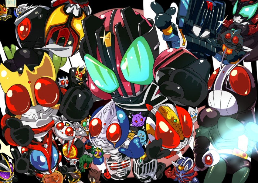My Shiny Toy Robots: Anime REVIEW: Kamen Rider SD