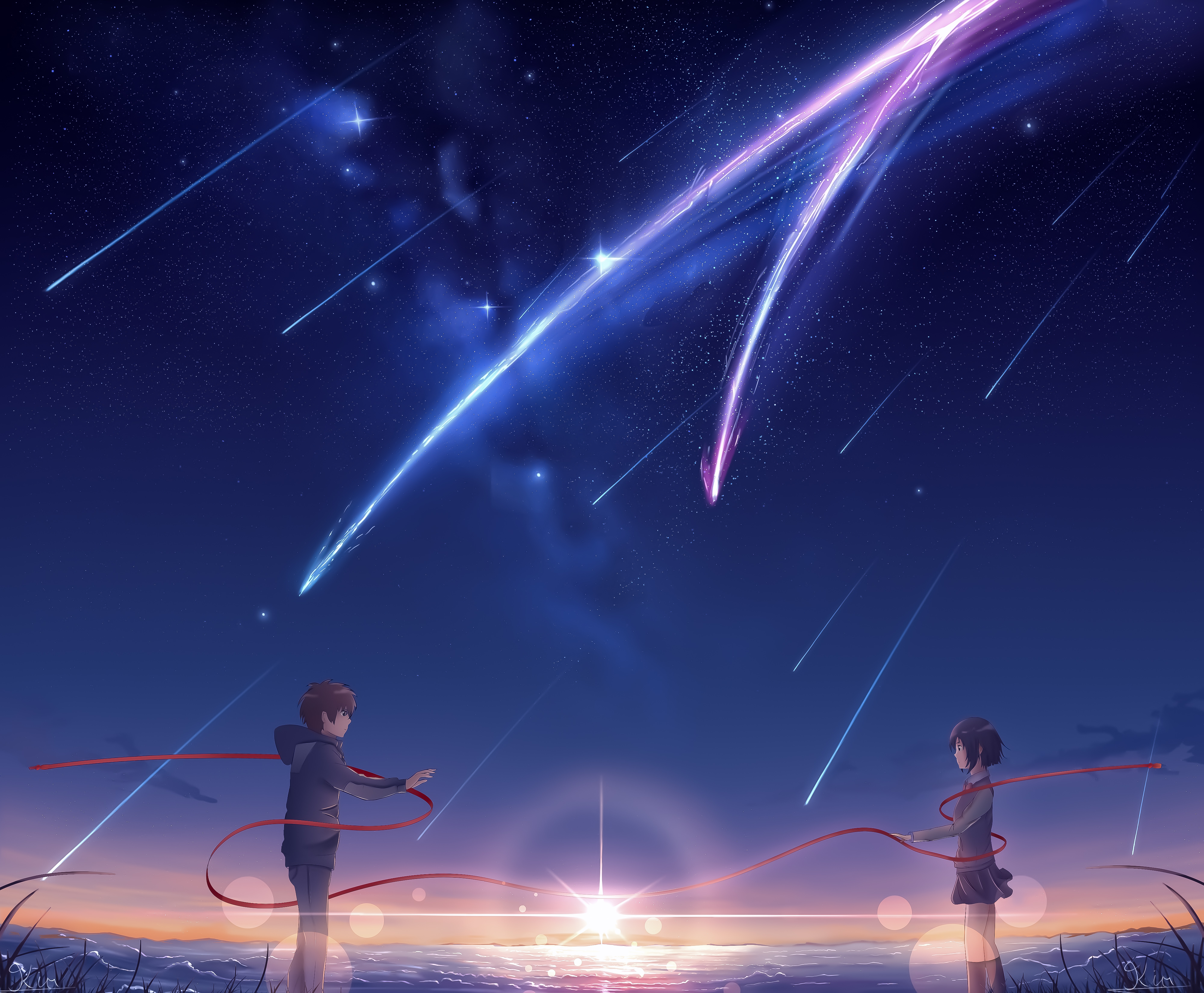 Kimi No Na Wa Your Name Fanart Page 2 Zerochan Anime Image Board