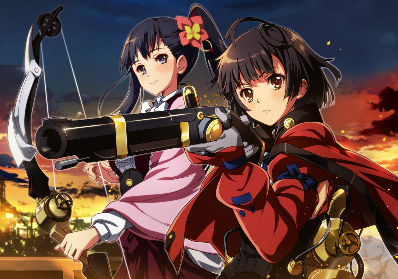 Kabaneri of the iron fortress. Koutetsujou no Kabaneri (Kabaneri Of The Iron Fortress