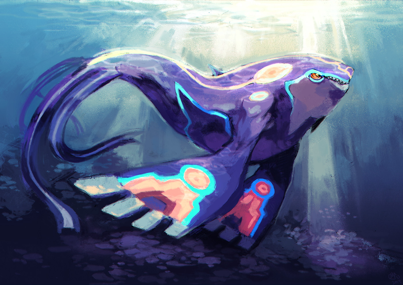 In honor of tonight's raid hour in pokémon go, let's dive into the legendary pokémon kyogre's lore from the original games & anime. Kyogre Pokemon Zerochan Anime Image Board