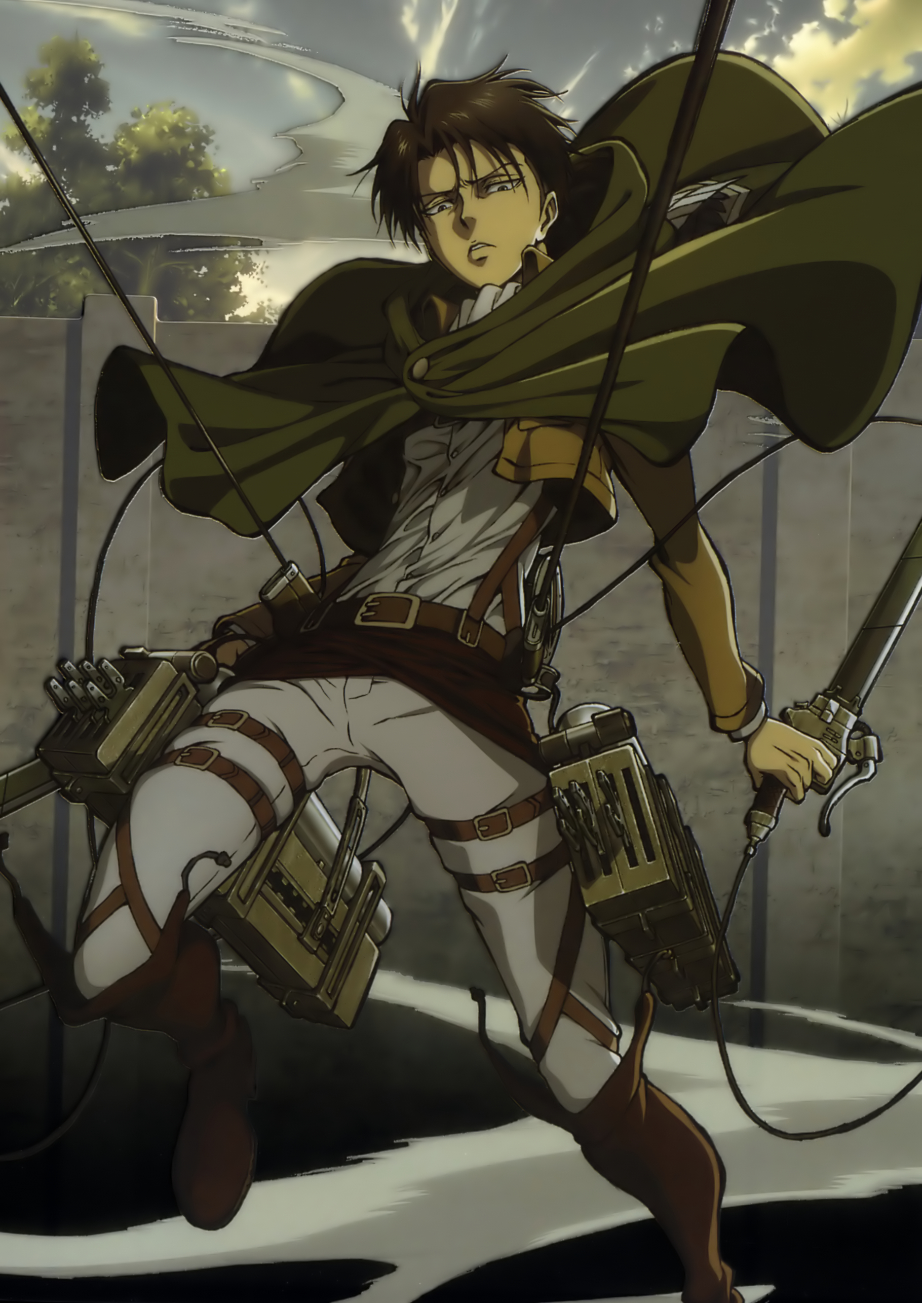 Levi - Attack on Titan - Mobile Wallpaper #1677012 ...