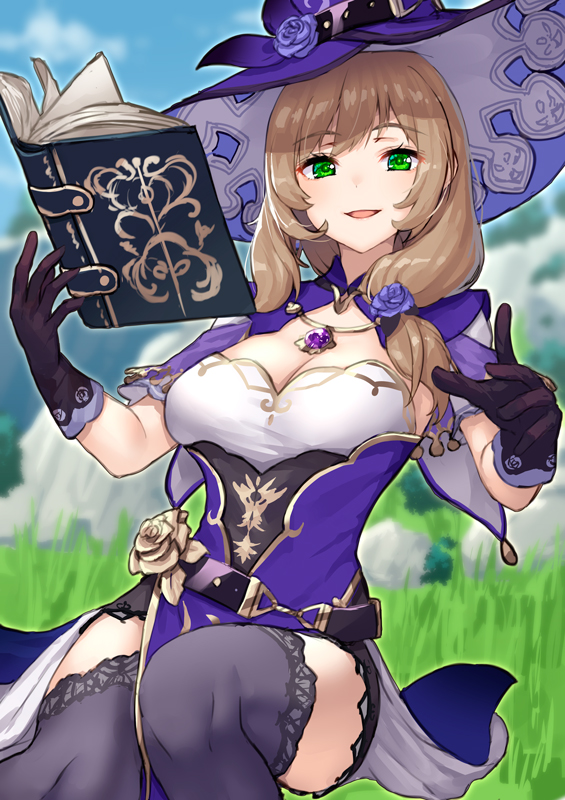 Anime, minaho pudding, genshin impact, venti, pixiv, fanart,. Lisa (Genshin Impact) Image #3103438 - Zerochan Anime