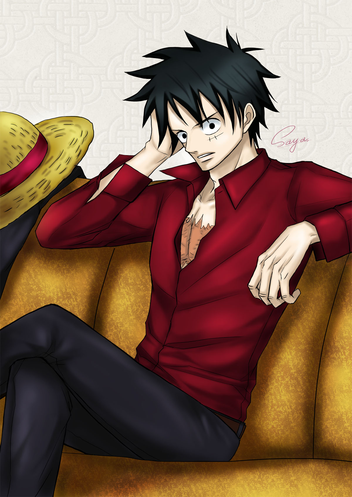 Monkey D. Luffy - ONE PIECE - Image by Saya (pixiv13330165) 2750832 