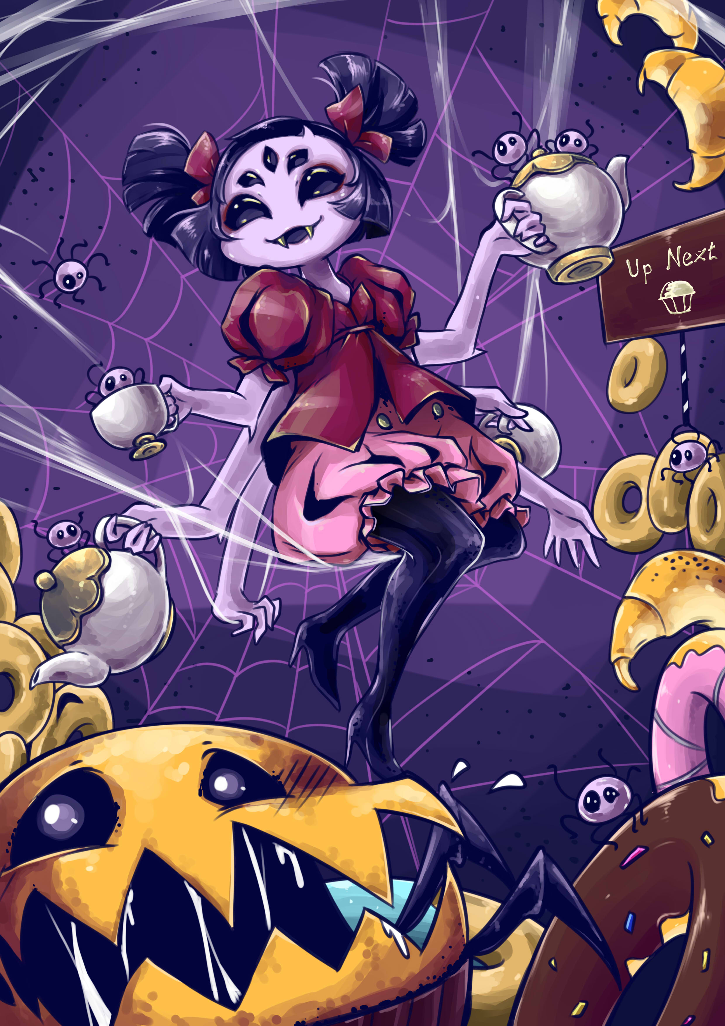Muffet - Undertale - Image 2628782 - Zerochan Anime Image Board