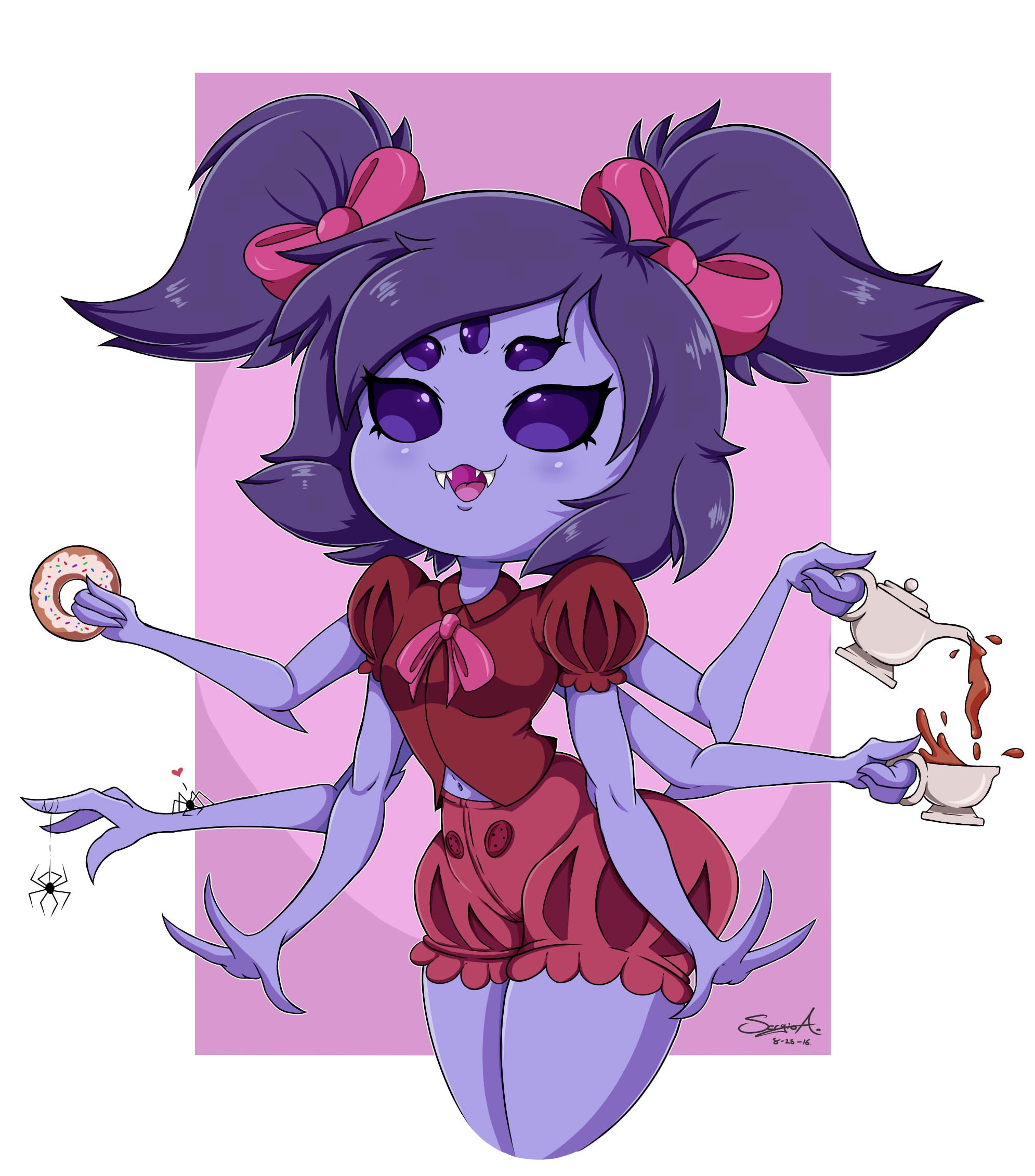 Muffet - Undertale - Image 2638211 - Zerochan Anime Image Board