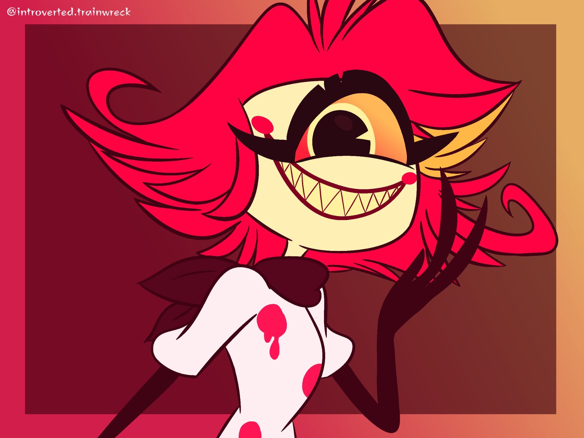 Niffty Fanart Hazbin Hotel - Unleash Your Mind