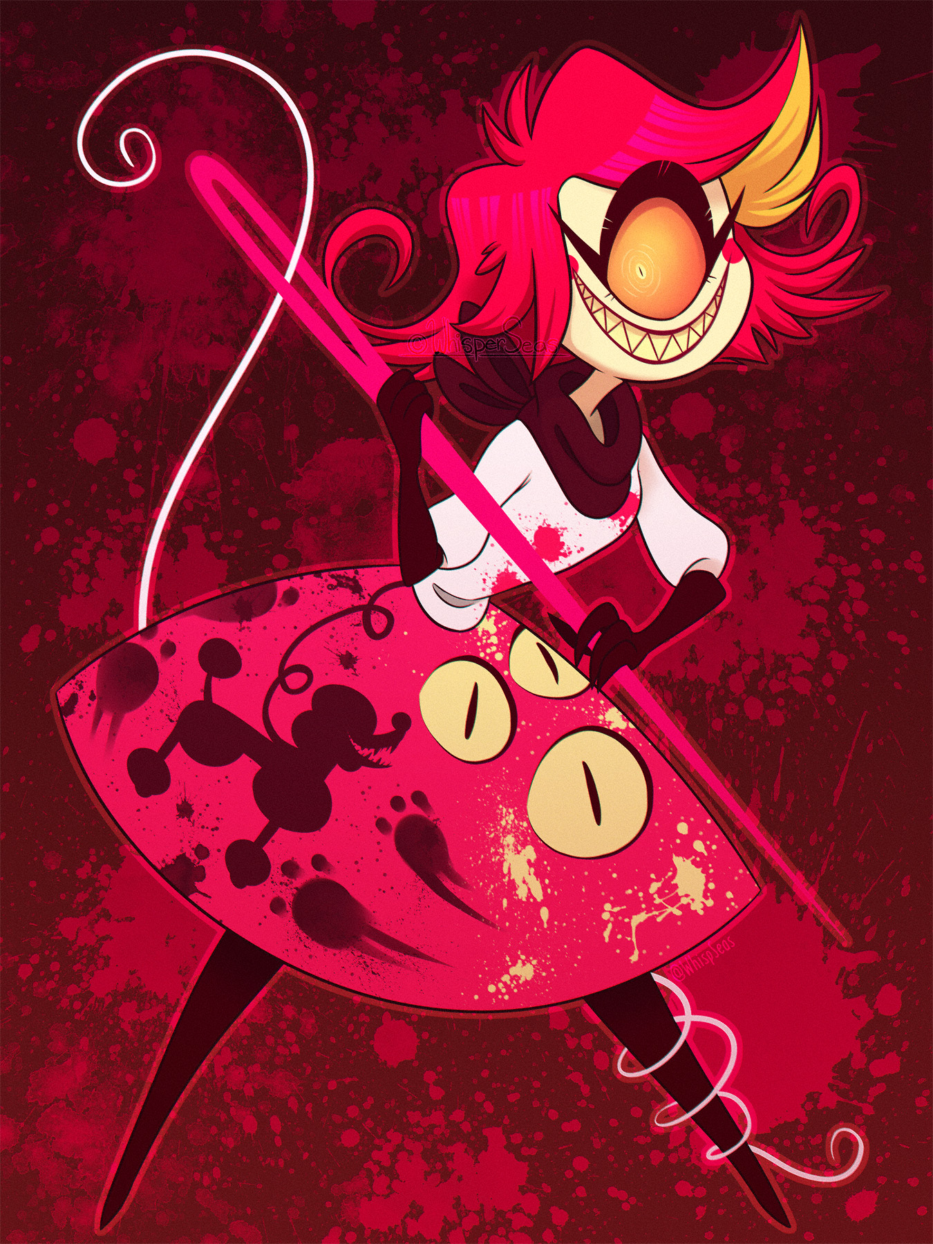 Fanart Niffty Hazbin Hotel - Experience the Intensity
