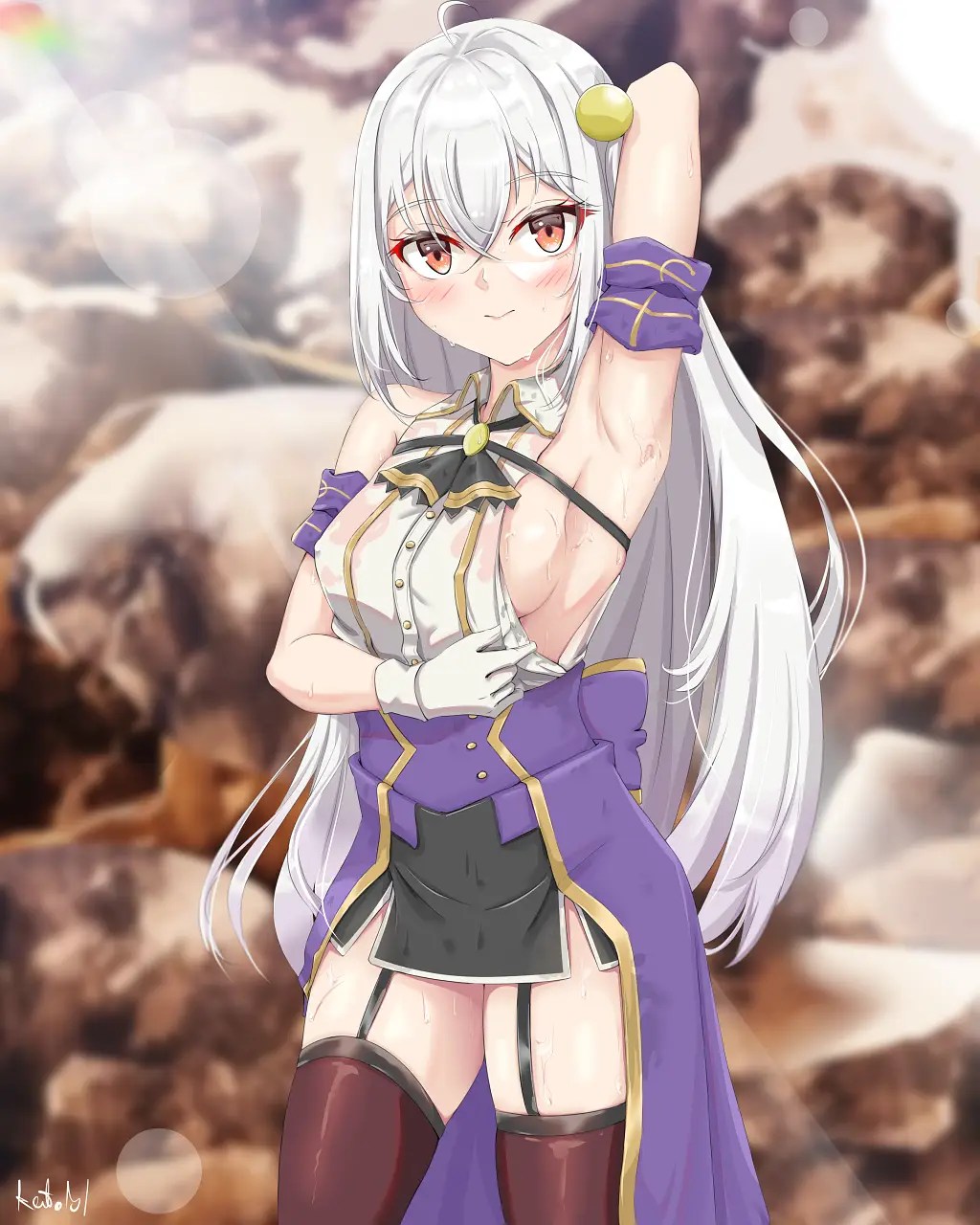 Ninym Ralei (Tensai Ouji no Akaji Kokka Saiseijutsu) от Katobii 3568622.