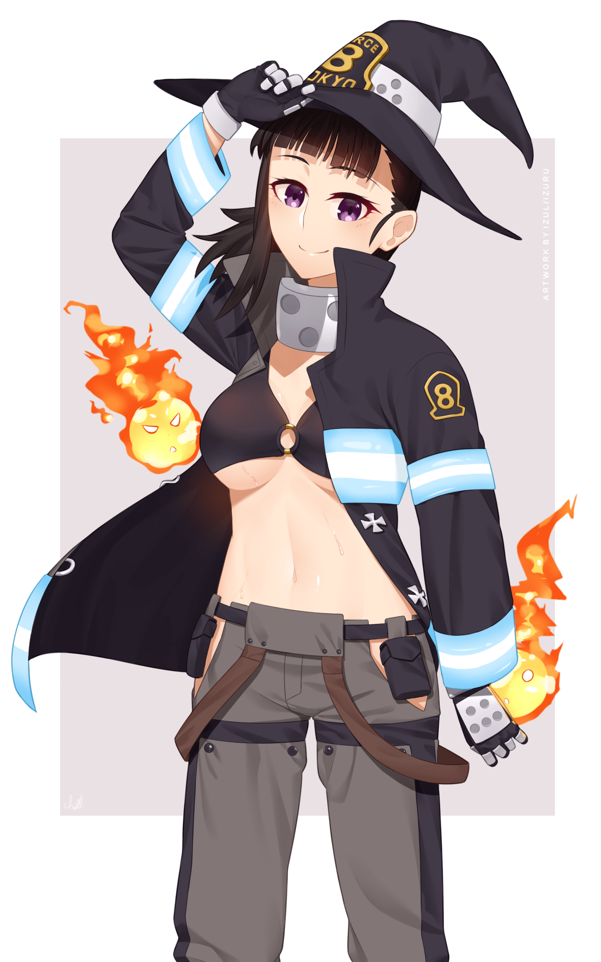 Oze Maki Enen No Shouboutai Mobile Wallpaper 2797745 Zerochan Anime Image Board