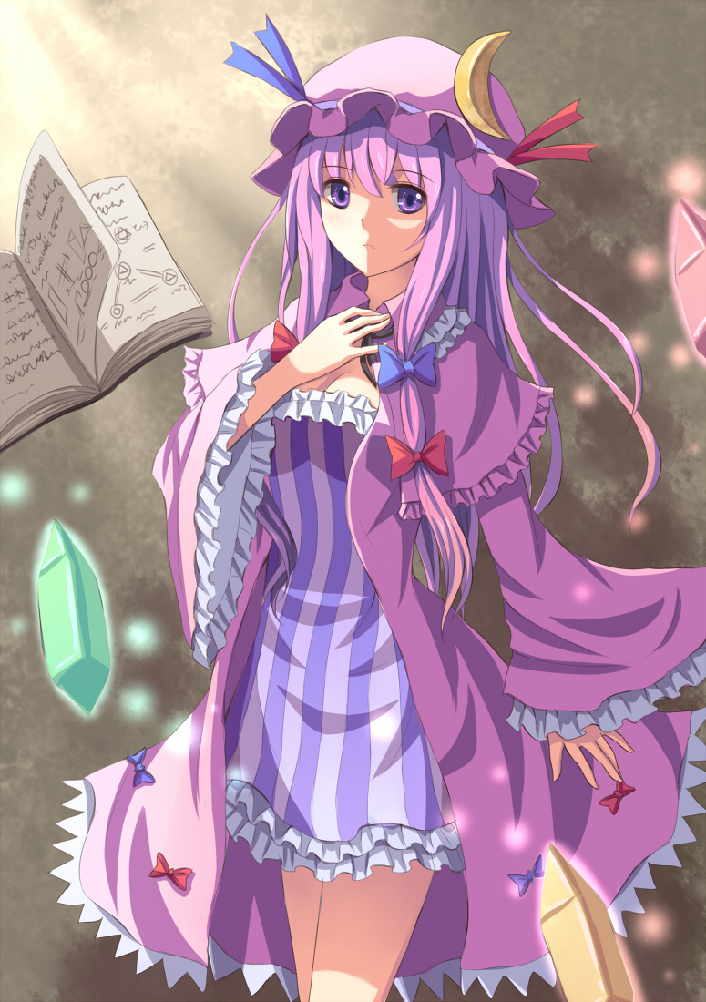 Patchouli knowledge, touhou, modified and purple hair. Patchouli Knowledge - Touhou - Image #876888 - Zerochan Anime Image Board