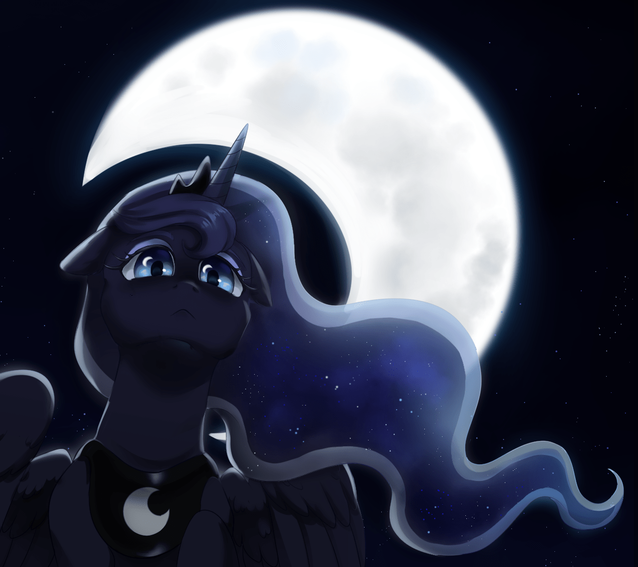 Princess Luna, Fanart. zerochan/filter. 