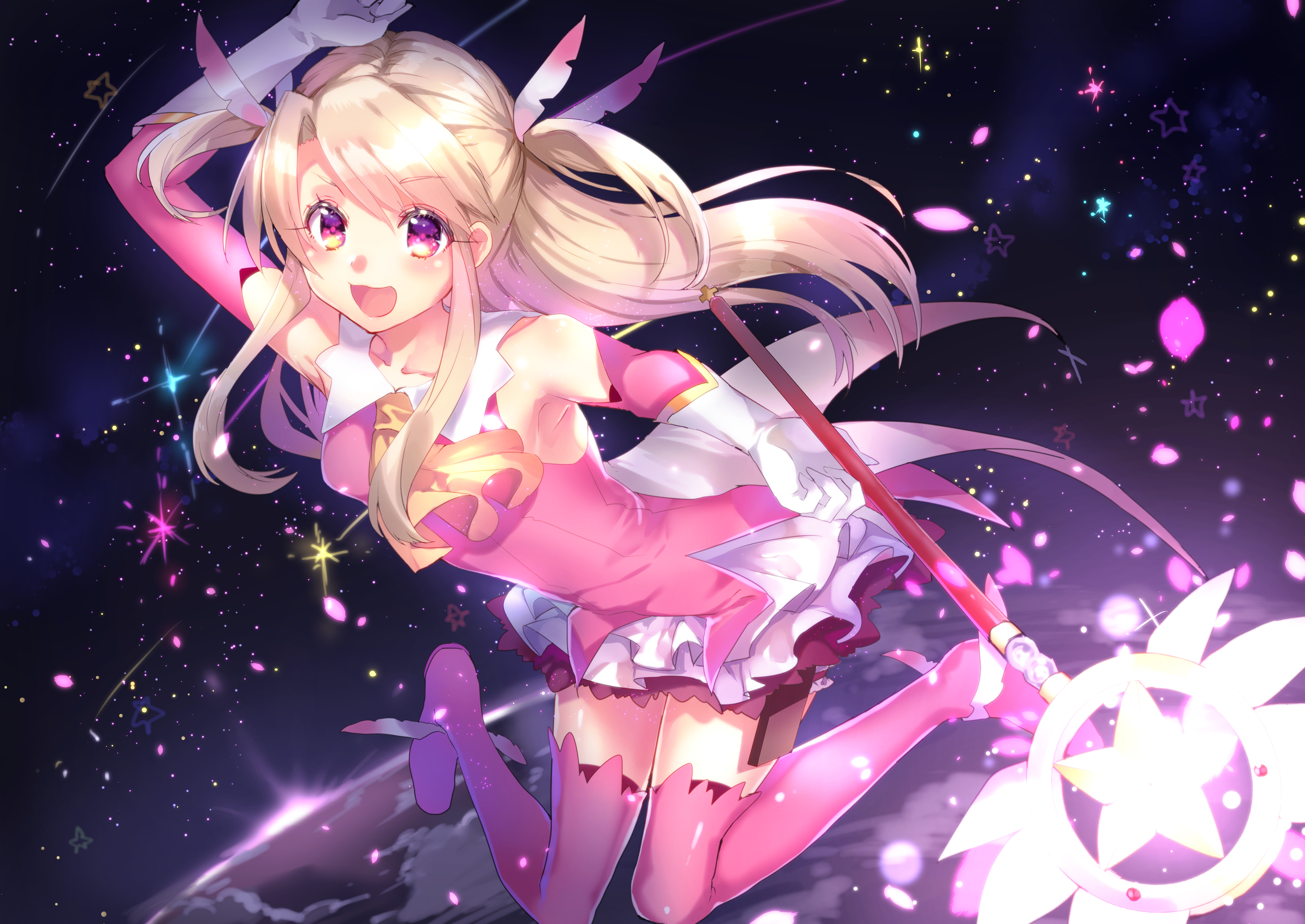 Fate/stay night illyasviel von einzbern fate/grand order anime fate/kaleid liner prisma illya, anime, black hair, cartoon png . Prisma Illya Illyasviel Von Einzbern Zerochan Anime Image Board