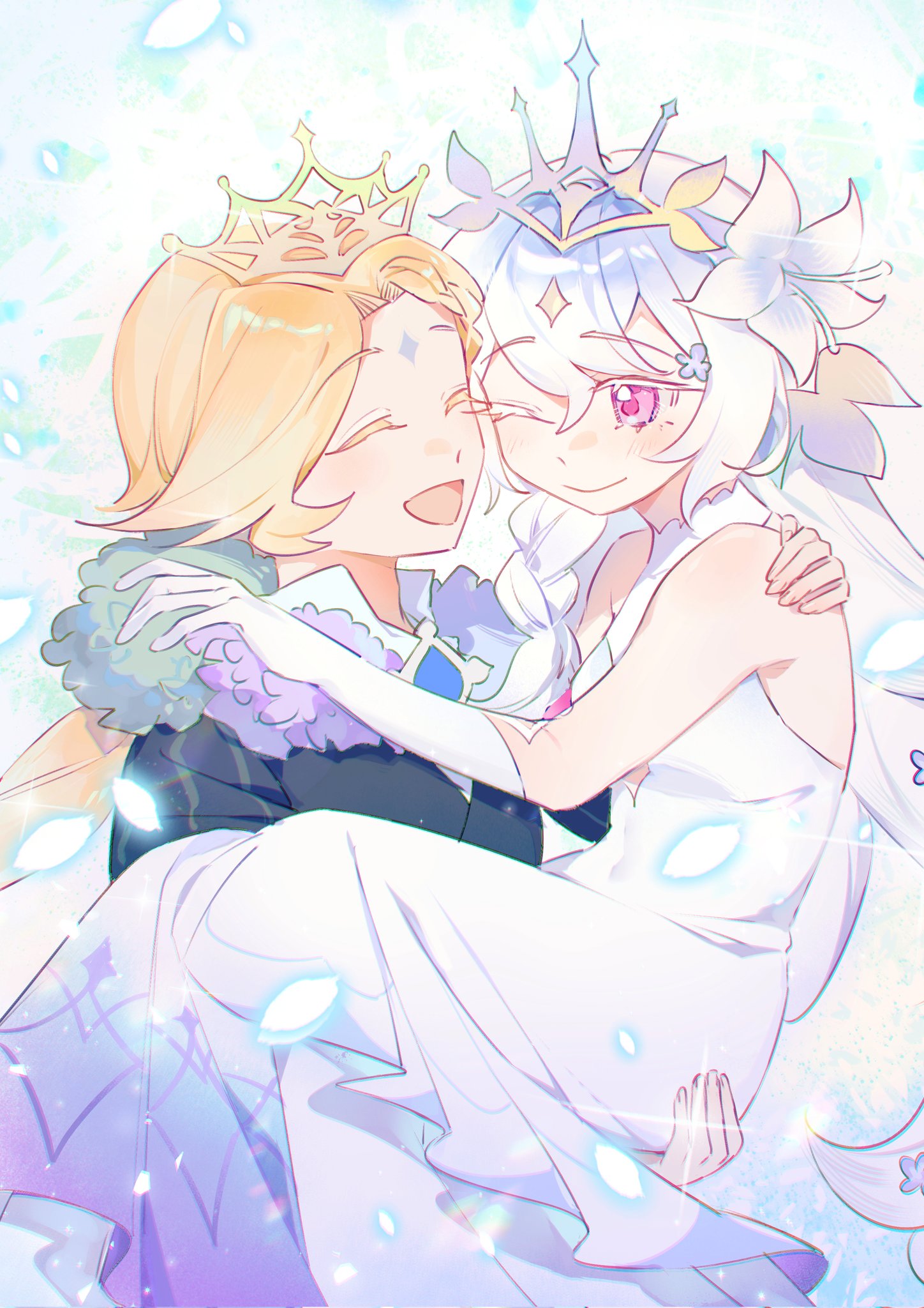 Pure Vanilla Cookie's Affection for White Lily Cookie