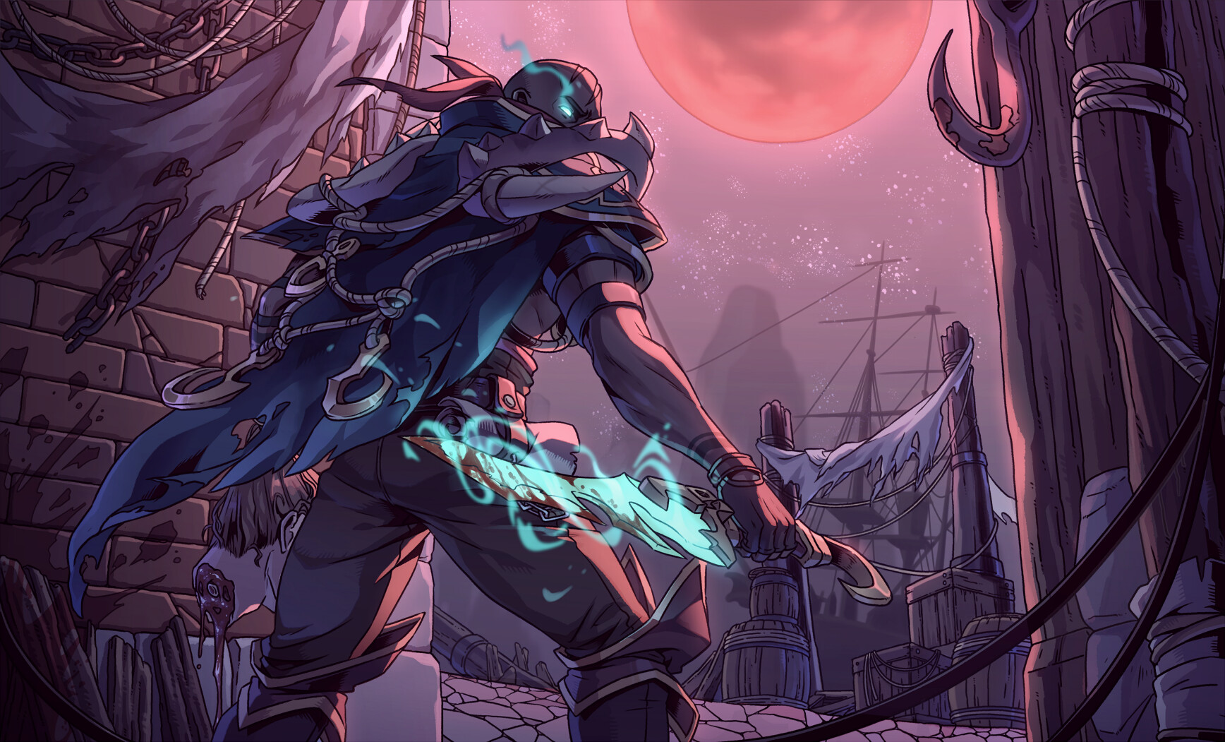 league of legends all heroes all skins complete voice zhao yun zhao xin. Pyke League Of Legends Zerochan Anime Image Board