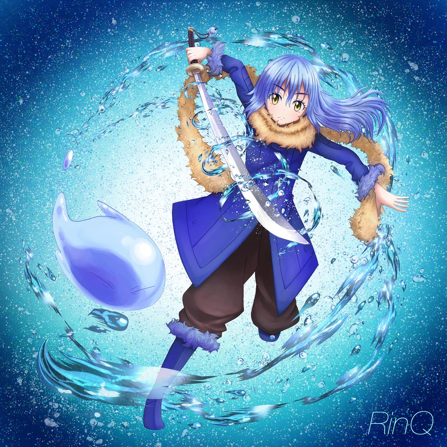 Rimuru Tempest (Tensei Shitara Slime Datta Ken) by Pixiv Id 58875157 #30750...