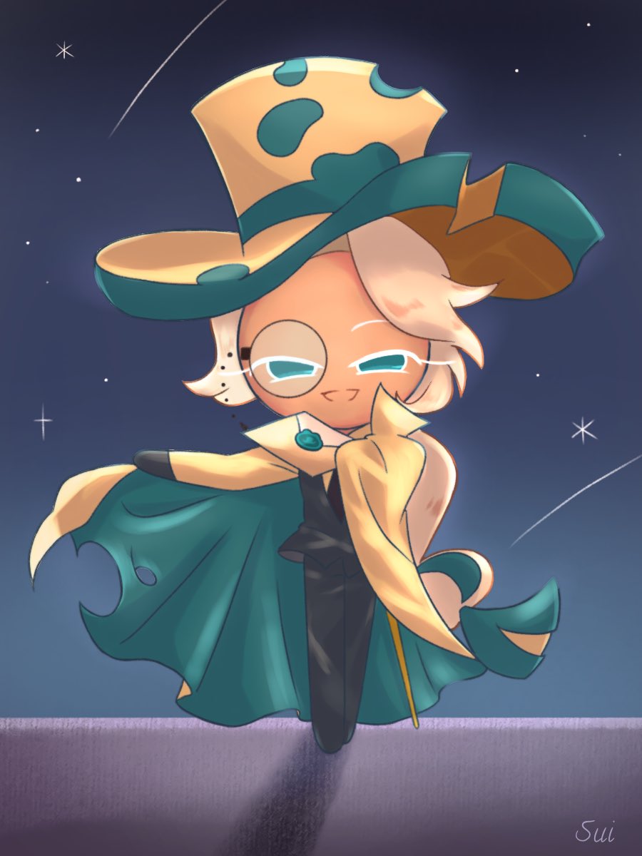 The cookie steals jewel jellies and . Roguefort Cookie Cookie Run Ovenbreak Image 2876532 Zerochan Anime Image Board