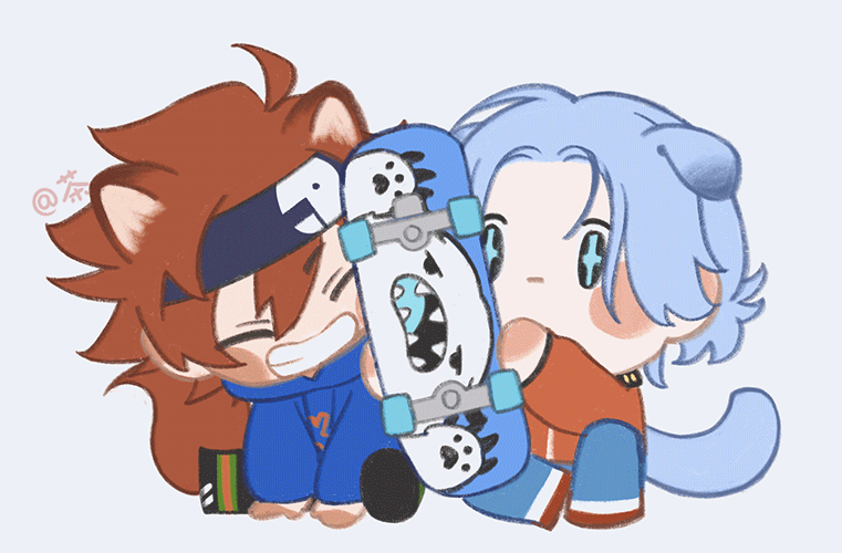 pics Reki And Langa Chibi zerochan anime image board