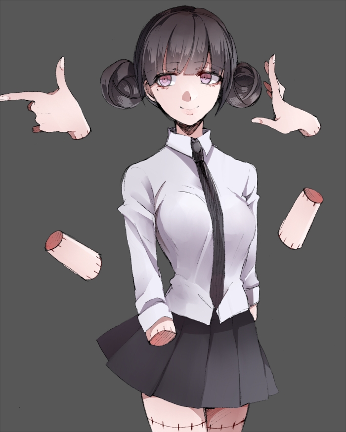Short sleeve shirt, apron, skirt, bandage. Tsumiki Mikan - Super Danganronpa 2 - Zerochan Anime Image Board