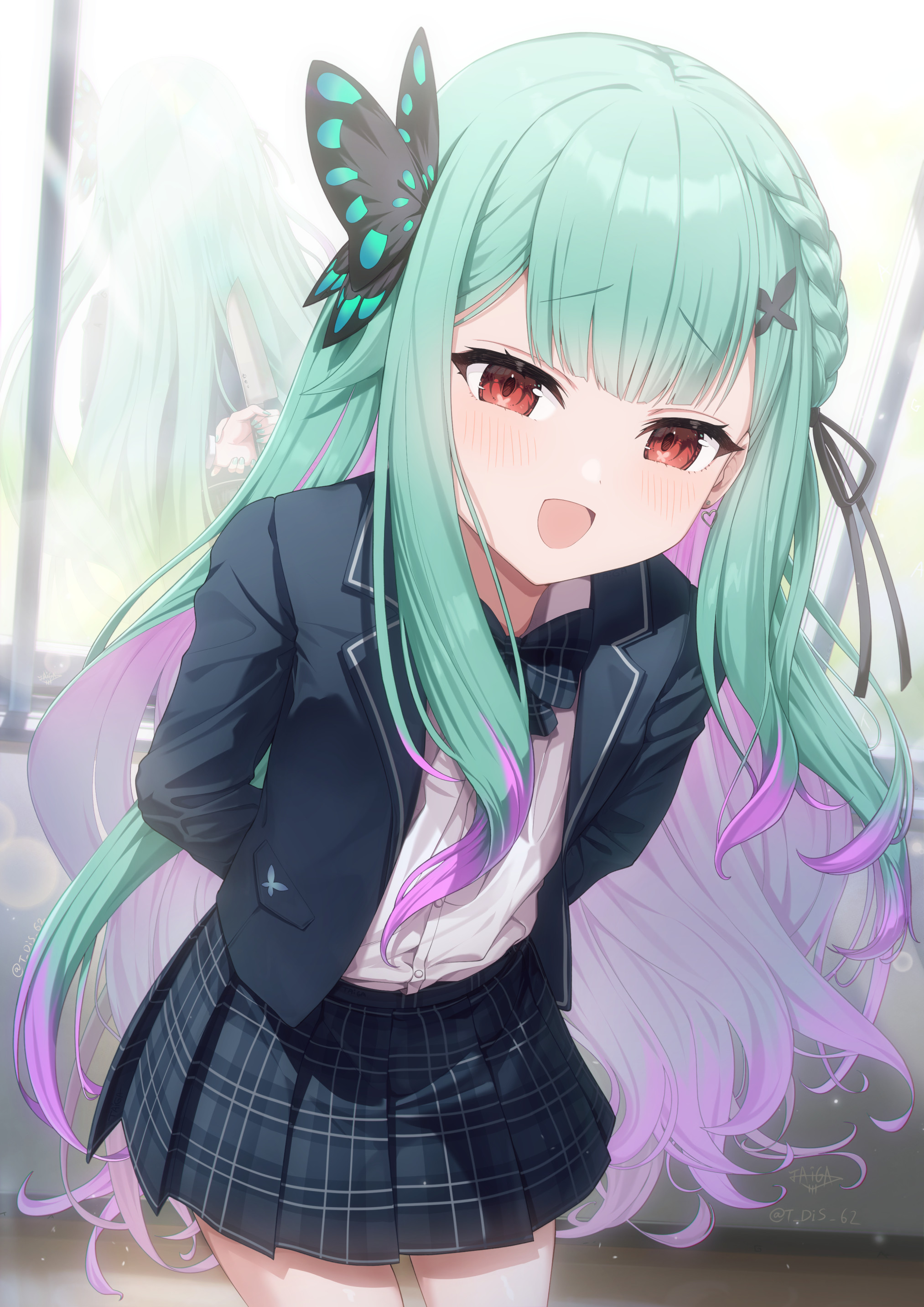 Virtual youtuber, hololive, hololive / uruha rushia (school uniform). Uruha Rushia Rushia Ch Image 3575680 Zerochan Anime Image Board