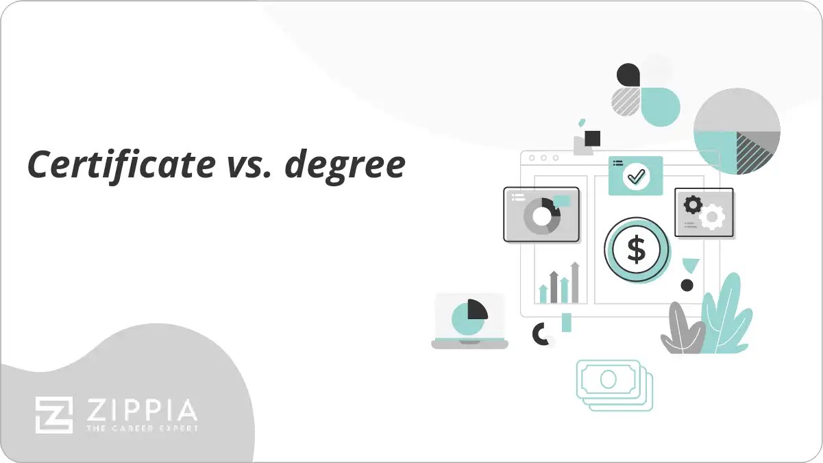 Certificate vs. degree