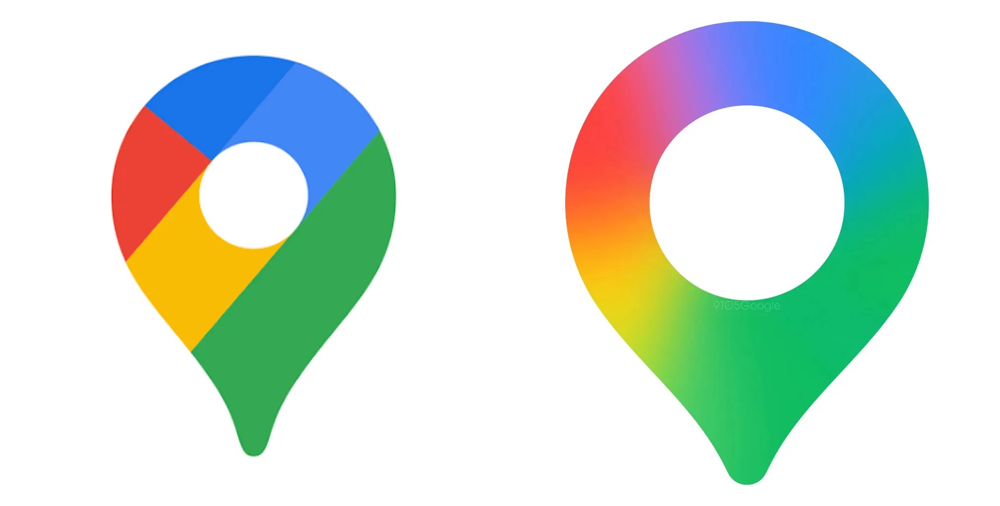 Here S Your First Look At New Gradient Icons For Google Maps And Photos Google Maps New Icon 