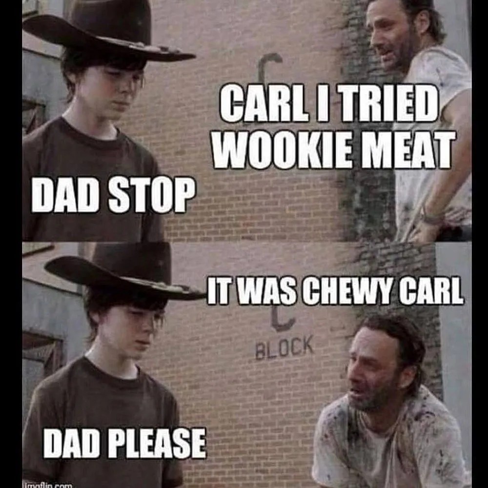 His wife had accidentally put a . The Walking Dead 10 Hilarious Carl Memes Cbr