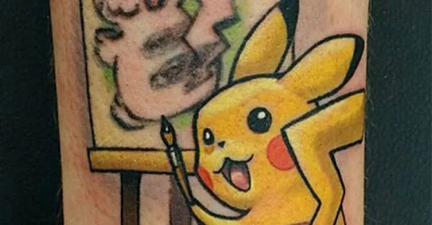 The Best Solution To A Bad Pikachu Tattoo Is Another Pikachu Tattoo 300_x_480_jpg