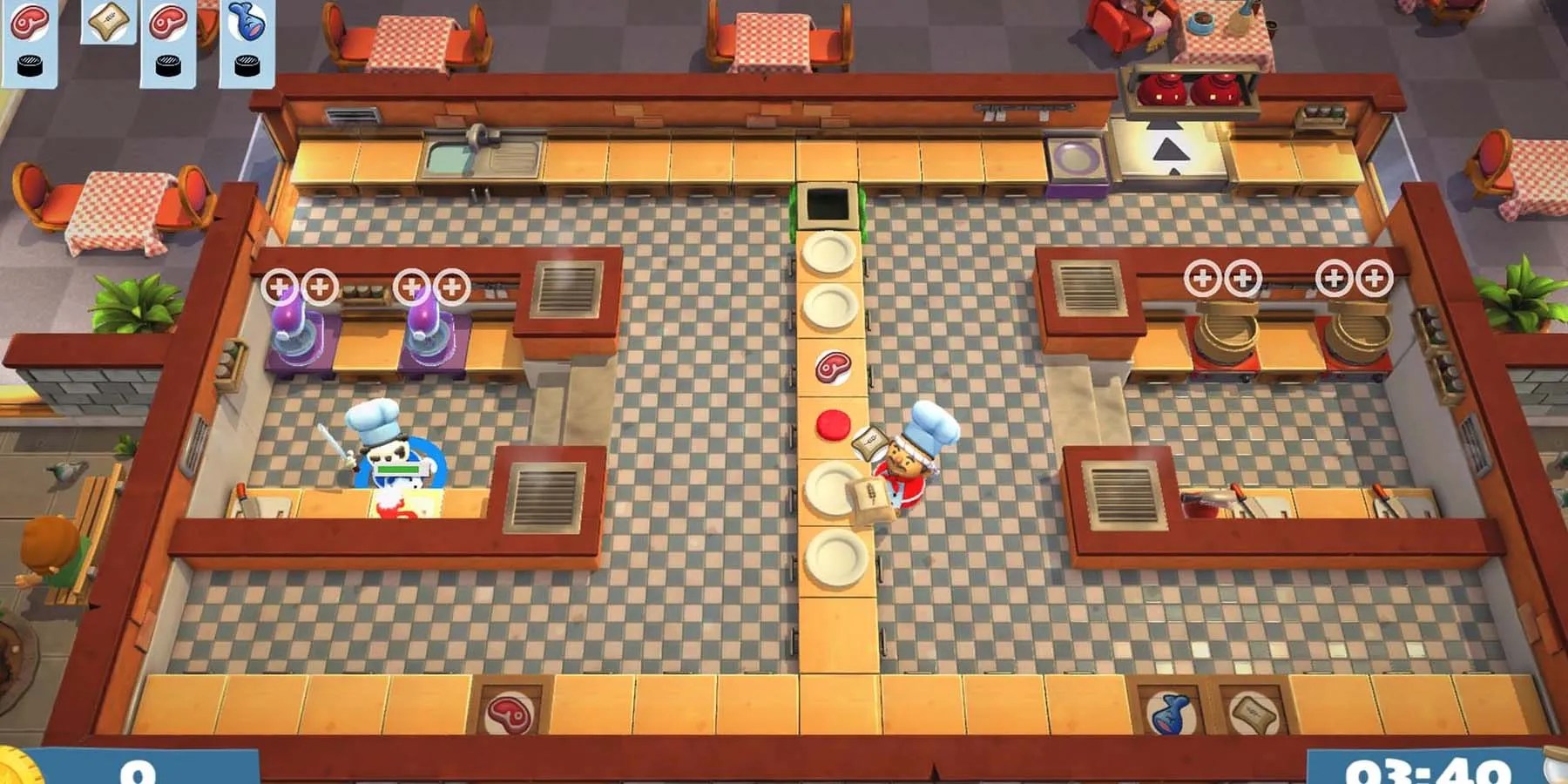 Best Steam Games To Remote Play With Friends Overcooked 2 Two Players 