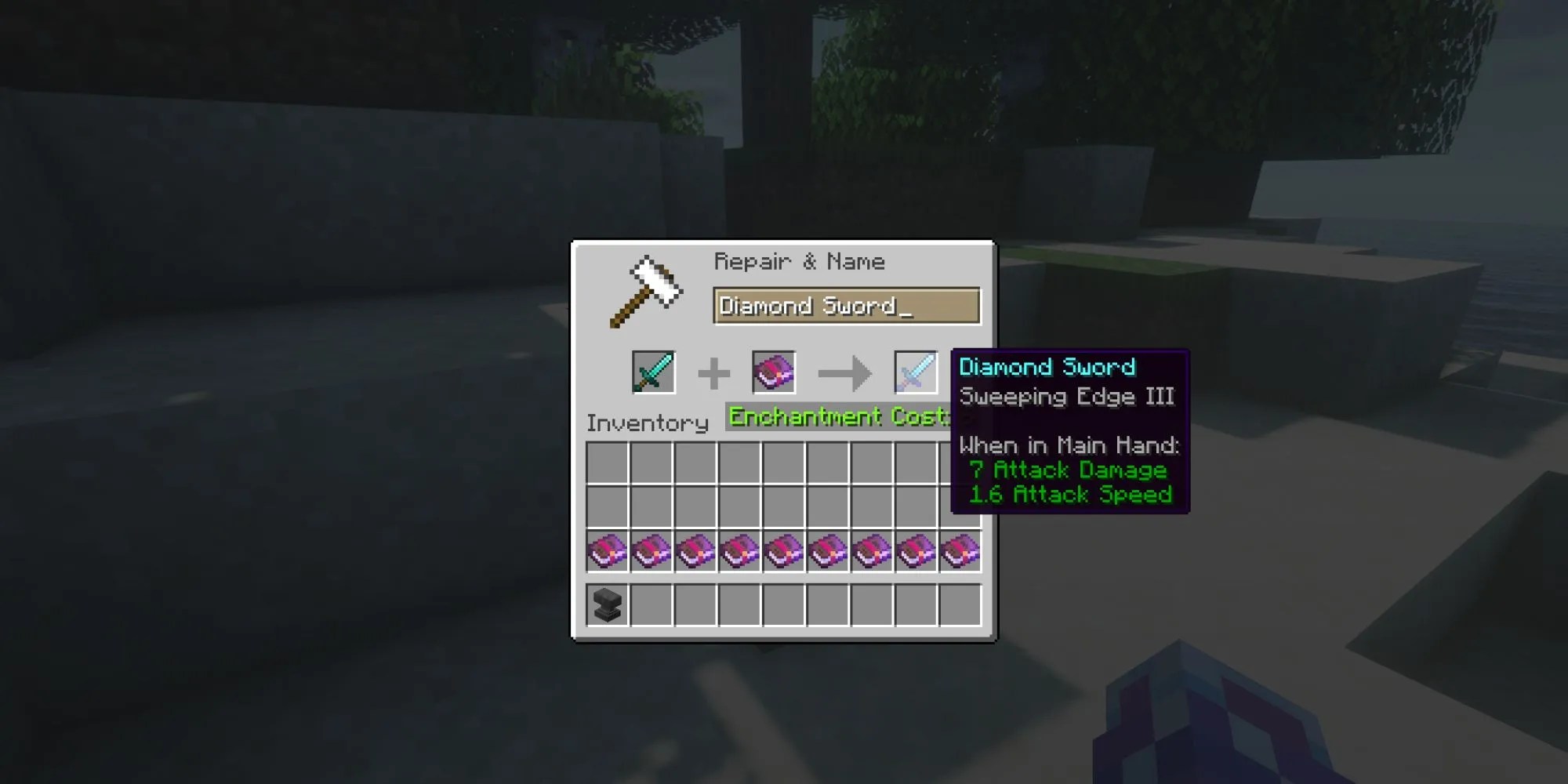 Minecraft Every Sword Enchantment Ranked Minecraft Sweeping Edge Enchantment 