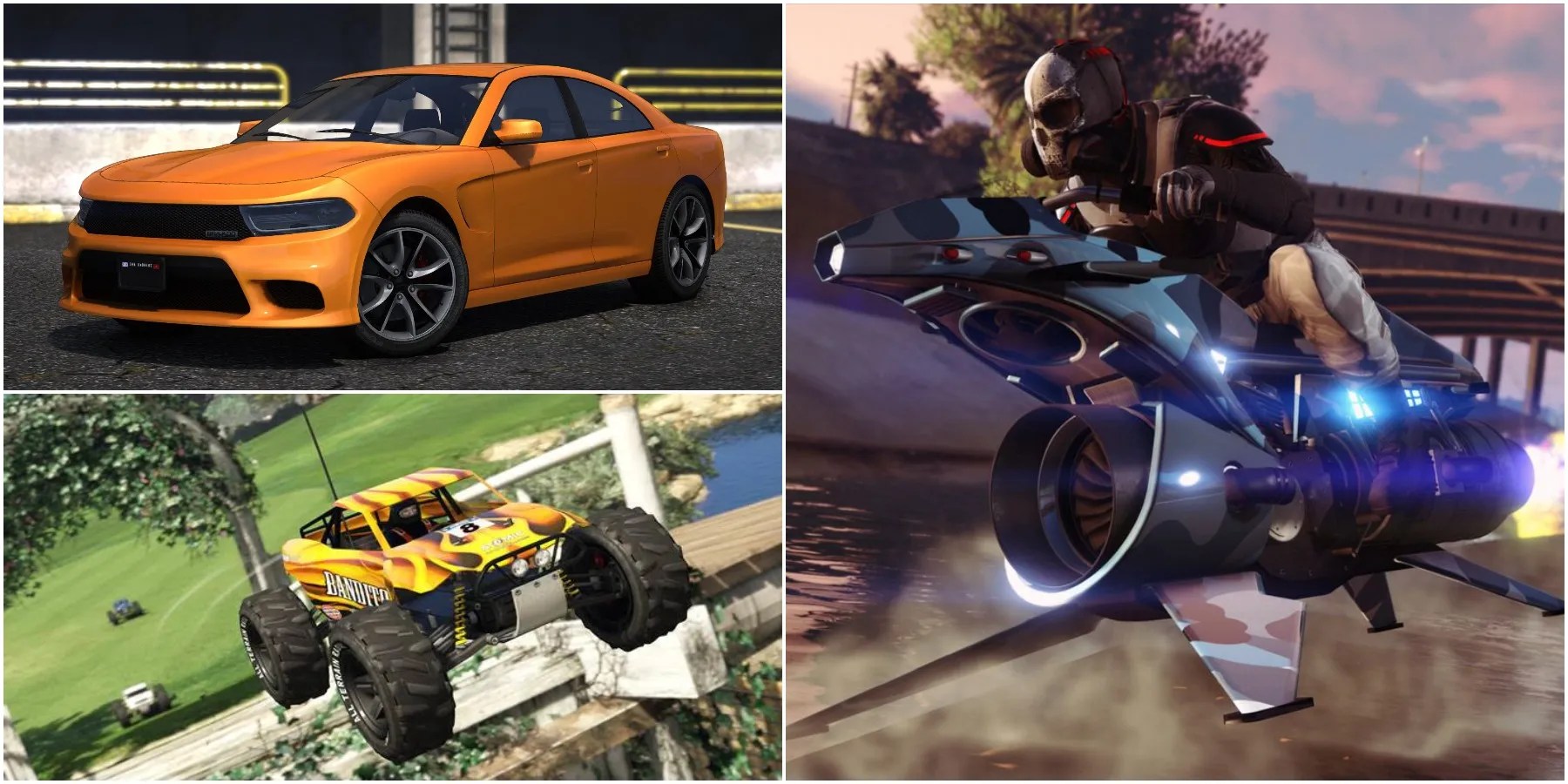 GTA Online The Best Vehicle Of Every Class Split Image Of Best GTA Online Vehicles 